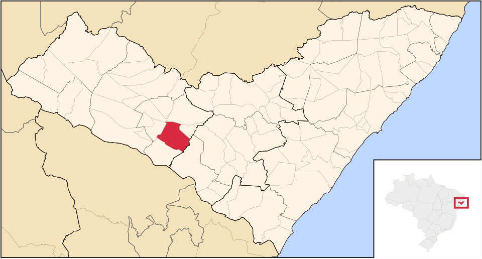 Mapa de localização de Batalha em AL