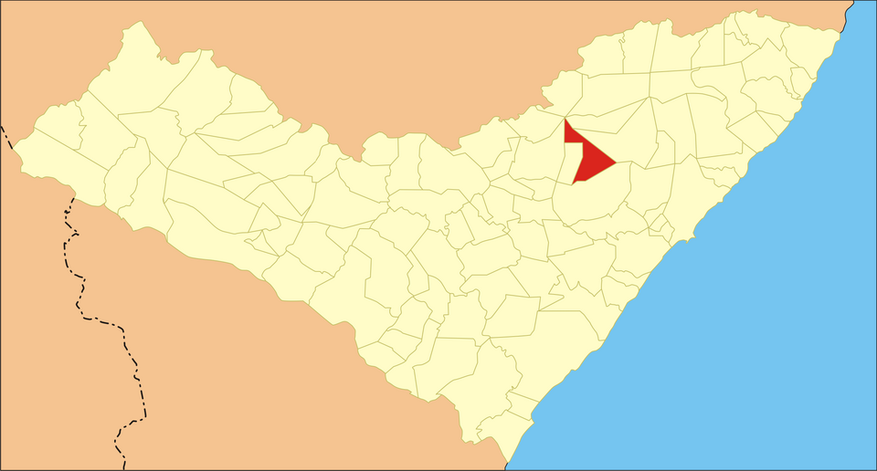Mapa de localização de Capela em AL