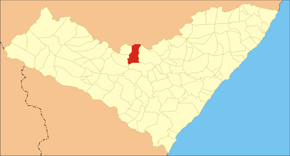 Mapa de localização de Estrela de Alagoas em AL