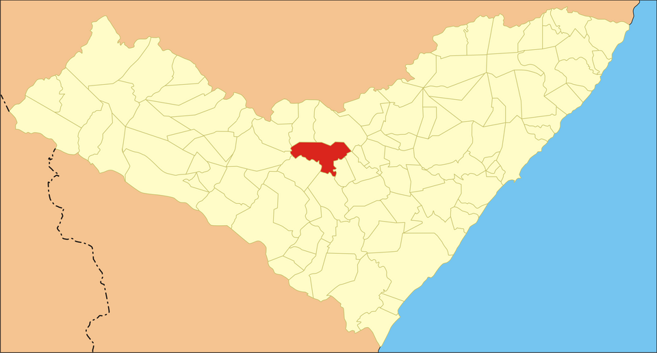 Mapa de localização de Igaci em AL