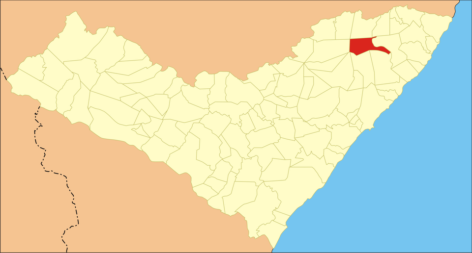 Mapa de localização de Joaquim Gomes em AL