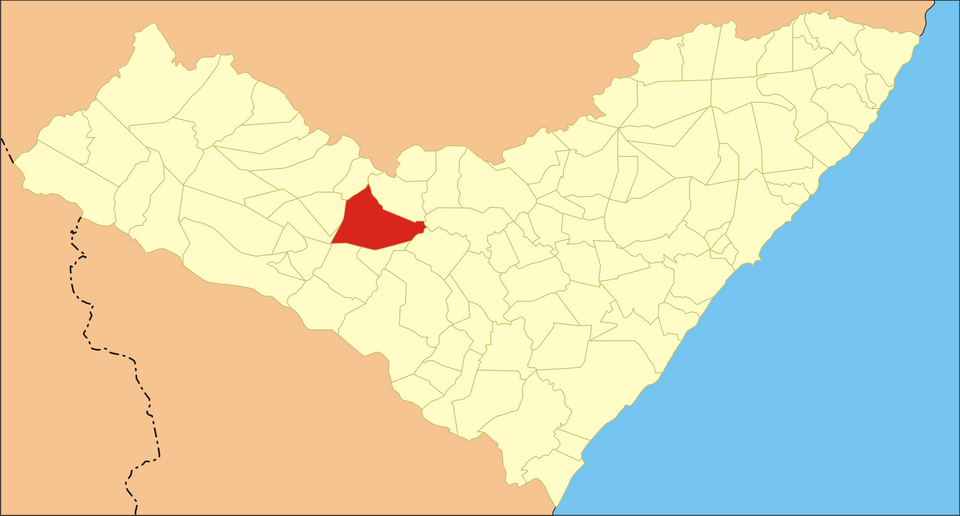 Mapa de localização de Major Isidoro em AL