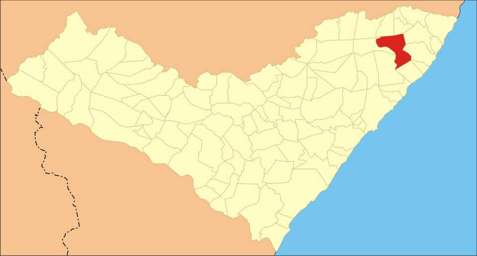 Mapa de localização de Matriz de Camaragibe em AL