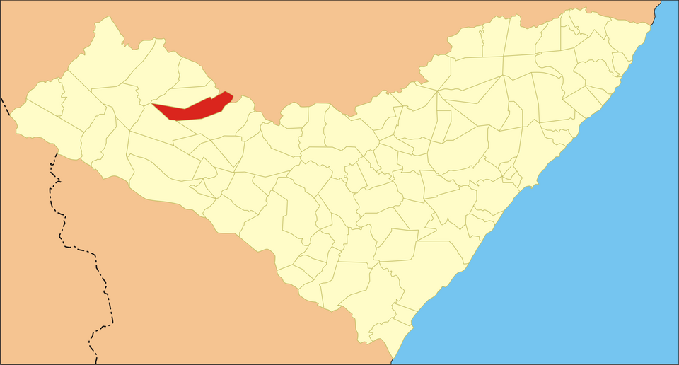 Mapa de localização de Poço das Trincheiras em AL