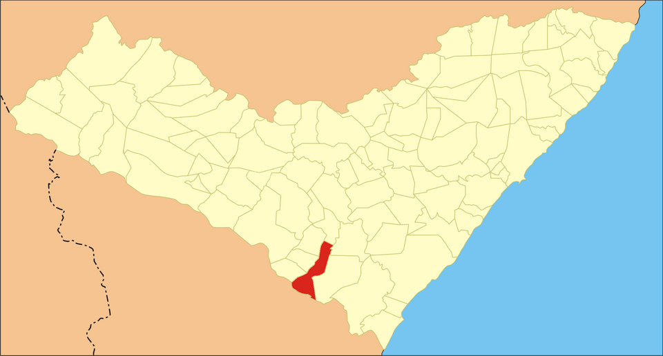 Mapa de localização de Porto Real do Colégio em AL